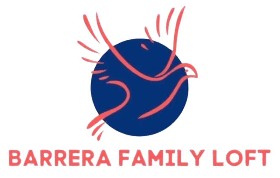 Barrera Family Loft Pigeon Logo